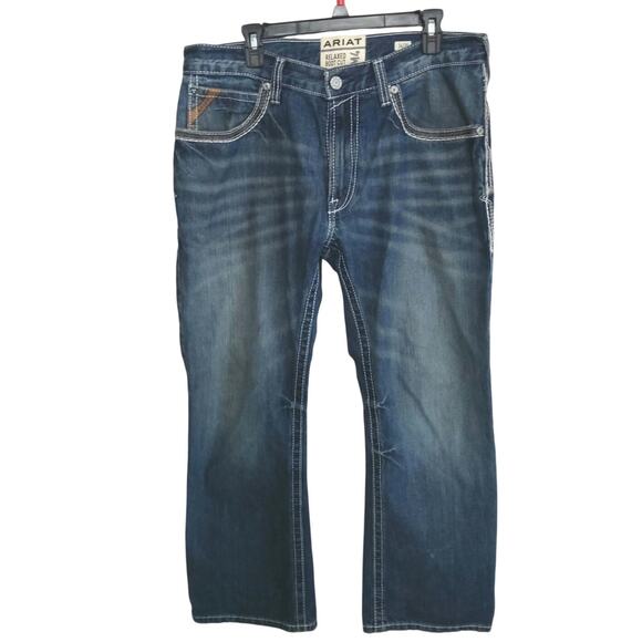 Ariat M4 Relaxed Boot Cut  Men's jeans size 34/30 Western, outdoors, - Picture 1 of 11